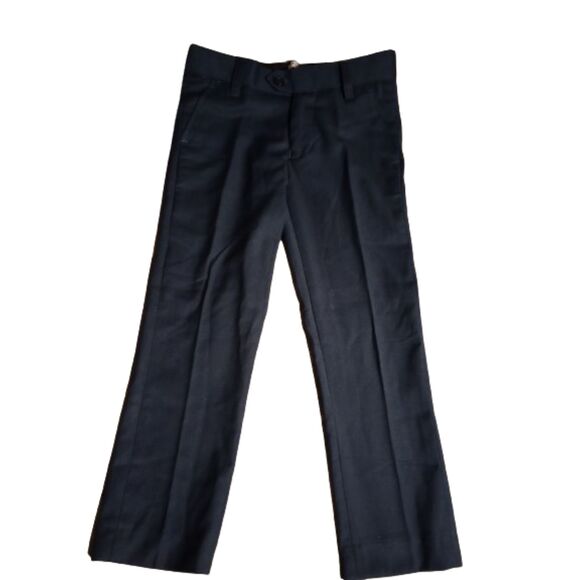 Isaac Mizrahi New York Boys Size 5 Navy Blue Dress Pants - NWT - Picture 1 of 6